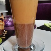carob milk  at Sorrir in Wroclaw
