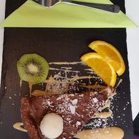 bounty cake at Sorrir in Wroclaw