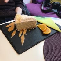 Coconut cheesecake  at Sorrir in Wroclaw