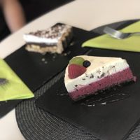 Fruit Straciatella Cake and Bancoffee Tarte   at Sorrir in Wroclaw