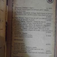 Menu Page 2 at Chancho 6 in Santiago