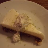 Key lime pie at Club Mexicana - Pamela Bar in East London