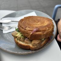 Sausage cronut  at Arapina in South East London