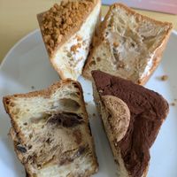Biscoff and tiramisu cubes at Arapina in South East London