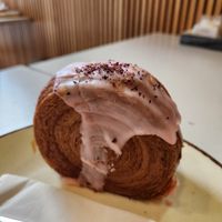 raspberry roll at Arapina in South East London