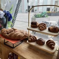 Ginormous croissant  at Arapina in South East London