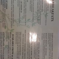 Weekend menu at The Cardamom Pod in Broadbeach