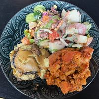 from the buffet🥗  at The Cardamom Pod in Broadbeach