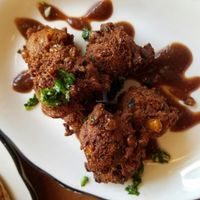 Vegan Hush Puppies  at The Crest Gastropub - Parsons Ave in Columbus