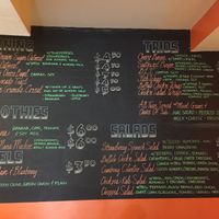 Menu 8/28/17 at Mana in Binghamton