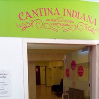 Inner entrance at Cantina Indiana in Lisbon