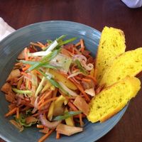 Thai papaya salad at Cafe Kumbuk Good Market in Colombo