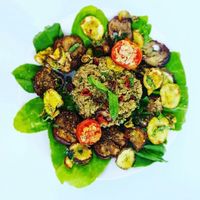 Quinoa-salad  at Teaffanys in Goa