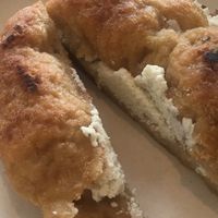 Gluten Free Bagel with Nut Cheese Spread at Good Choice Kitchen in Ossining