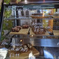 Cake display at The Grain Grocer in Margate