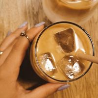 Iced Chai with Espresso at MANA in Aix-en-provence