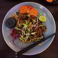 Pad Thai (vegan) at Blue Juice in Krabi