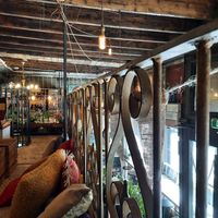 Cosy mezzanine at The Cran in Glasgow