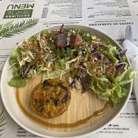 Tomato cupcake and salad (special offer)  at Ekvilibro in Sintra