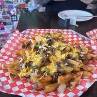 Philly cheesesteak friesd  at The Hearty Hooligan in Hamilton