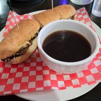 French dip at The Hearty Hooligan in Hamilton
