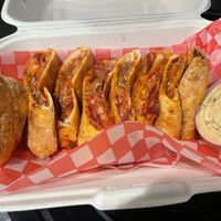 Pizza rolls  at The Hearty Hooligan in Hamilton