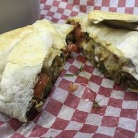 Crunch wrap at The Hearty Hooligan in Hamilton