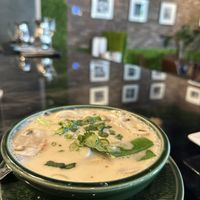 Tom Kha with veggies is vegan  at Thailicious in Southlake