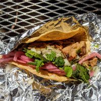 Jackfruit taco. at Revolution Vegan Kitchen in Austin