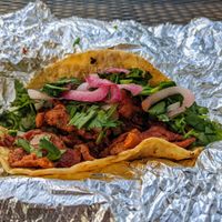 Al Pastor. at Revolution Vegan Kitchen in Austin