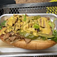 Philly cheesesteak (vegan) #Veganuary at Revolution Vegan Kitchen in Austin