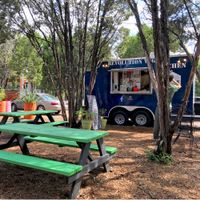 Adorable food park with live music and BYOB! at Revolution Vegan Kitchen in Austin