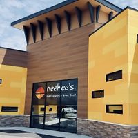 Outside   at Neehee's in Troy