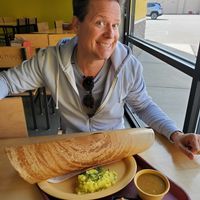 Masala dosa at Neehee's in Troy