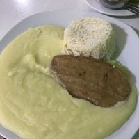 Mashed potatoes with veggie meat  at Vida Sana - Jr. Camaná in Lima