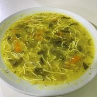 Noodle veg soup   at Vida Sana - Jr. Camaná in Lima