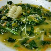 vegan soup at Vida Sana - Jr. Camaná in Lima