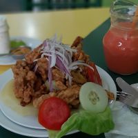 Chicharron at Vida Sana - Jr. Camaná in Lima