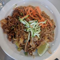 Pad Thai with Chik'n at Hearts Choices - NorthEast in Calgary