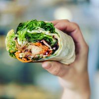 Wrap! So good.  at Hearts Choices - NorthEast in Calgary