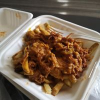 Jackfruit poutine at Hearts Choices - NorthEast in Calgary
