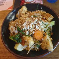 Vegetarian pad Thai (vegan) at CHOW in Darwin