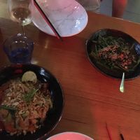 Pad Thai and kang Koong  at CHOW in Darwin