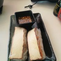 Rice rolls at CHOW in Darwin