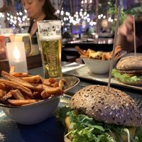 Lagune vegan burger at Peter Pane - Turnhalle in Hamburg