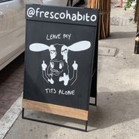 Entrance ✌️ at Fresco Habito in Playa Del Carmen