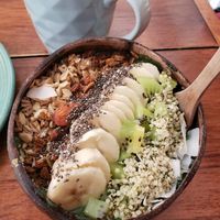 Supe Green Bowl at Fresco Habito in Playa Del Carmen