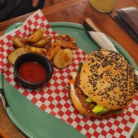 Burger at Fresco Habito in Playa Del Carmen