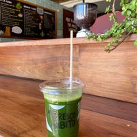 Green Juice at Fresco Habito in Playa Del Carmen