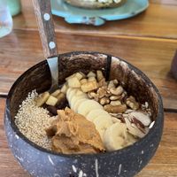 Overnight apple oats  at Fresco Habito in Playa Del Carmen